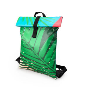 Modern roll-top backpack