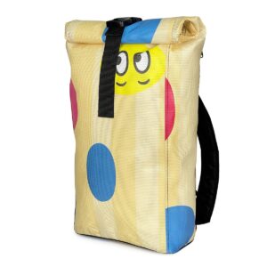 Sustainable messenger backpack
