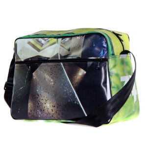 Eco-friendly retro bag with adjustable shoulder strap