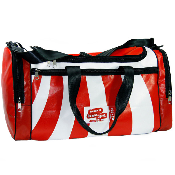 pro:fit Upcycled 1 Functional upcycling sports bag with large advertising space