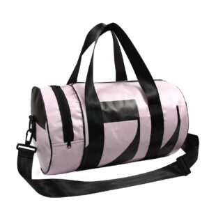 Sustainable upcycled bag made from lorry tarpaulin, banner or flag fabric
