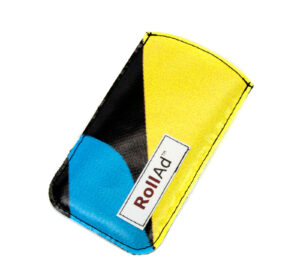 Smartphone case made from used materials